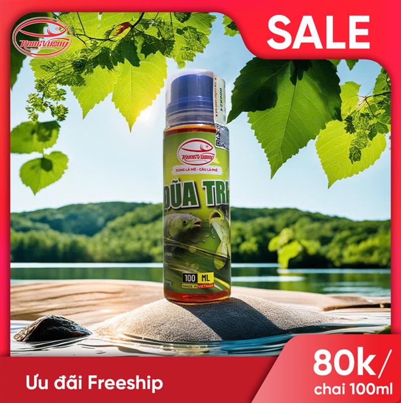 Hương liệu dụ cá ĐŨA TRE